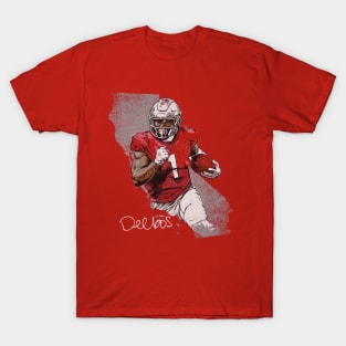 Deebo Samuel San Francisco City Map T-Shirt